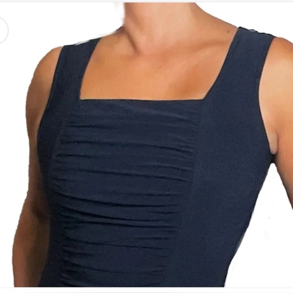NWT Stephanie Navy Blue tank top - Picture 7 of 7